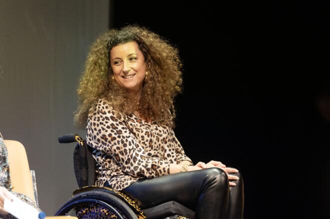 Κατερίνα Βρανά στη δημόσια συζήτηση με θέμα-«Αναπηρία και ισότητα: προκλήσεις και προοπτικές», το 2024/ NDP ΑΝΔΡΕΑΣ ΝΙΚΟΛΑΡΕΑΣ