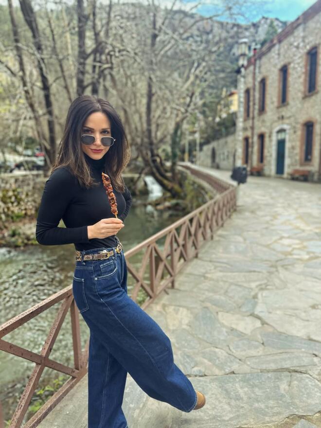 Κατερίνα Γερονικολού: Έτσι πέρασε την Τσικνοπέμπτη της