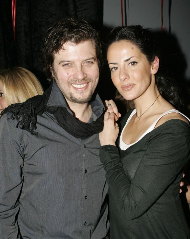 Η Εύη Αδάμ κι ο Λάμπης Λιβιεράτος σε βραδινή τους έξοδο το 2008 