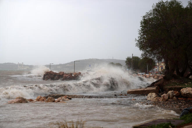 κακοκαιρία στη Χίο 1