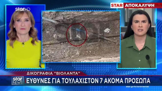 Βιολάντα: Eυθύνες για τουλάχιστον άλλα 7 άτομα - Πιθανά νέα εντάλματα