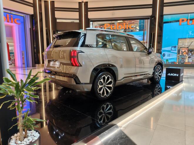 AION V: Που μπορείτε να το δείτε από κοντά 