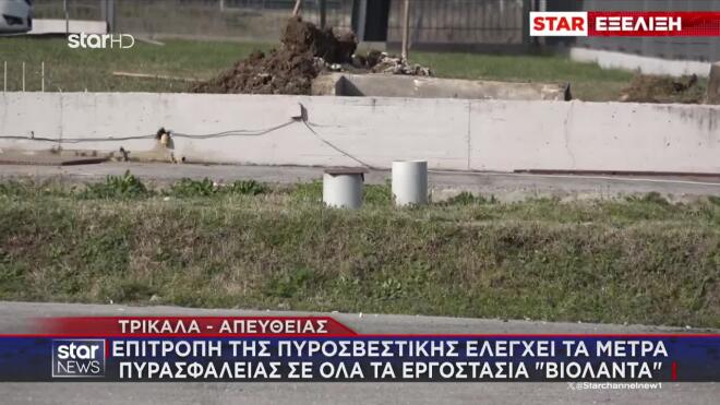 Εικόνα από την αυτοψία στο εργοστάσιο της Βιολάντα