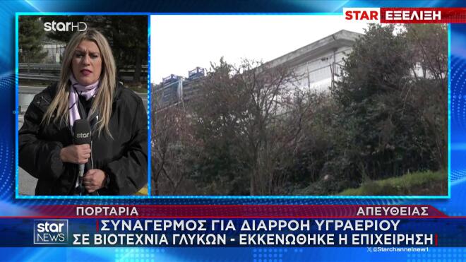 Πορταριά: Συναγερμός για διαρροή υγραερίου σε βιοτεχνία γλυκών