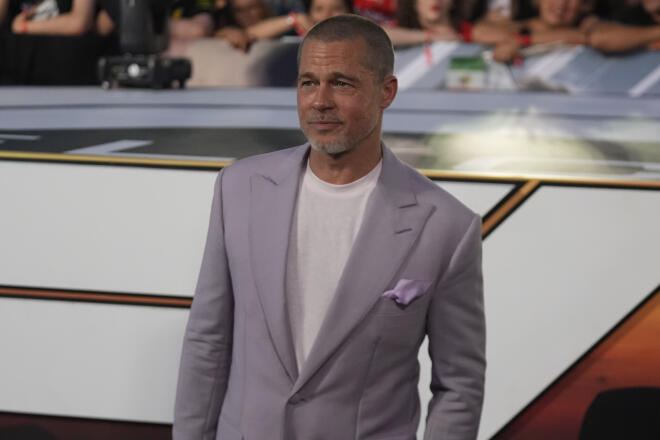 Ο Brad Pitt στο Μεξικό, τον Ιούνιο του 2025/ (AP Photo/Fernando Llano)