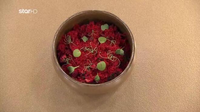 Χειμερινό μποστάνι με παντζάρι, χόρτα, ροβίτσα και μανταρίνι