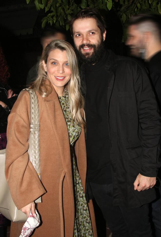 Η Κατρίνα Τσάνταλη με τον Ανδρέα Βούλγαρη