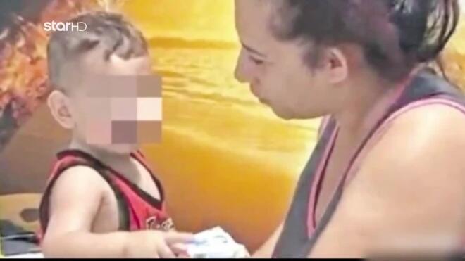 Ο μικρός Ντομένικο με τη μητέρα του/ Κεντρικό δελτίο ειδήσεων του Star