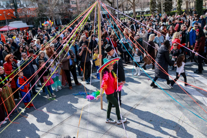  Καρναβαλικές εκδηλώσεις στη Λάρισα/ Eurokinissi