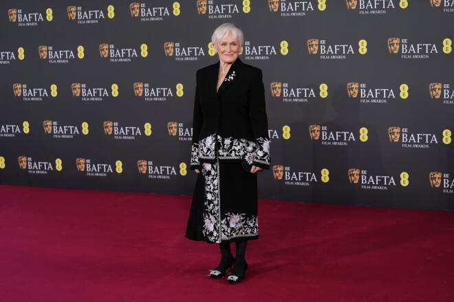 BAFTA 2026: Η Glenn Close / AP Photo/Alberto Pezzali