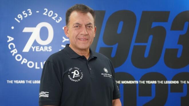 Ο Αναπληρωτής Υπουργός Αθλητισμού, Γιάννης Βρούτσης, για το Ράλλυ Ακρόπολις