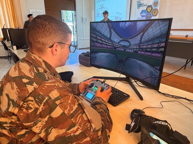 Εικόνες από τις εγκαταστάσεις εκπαίδευσης στο ΚΕΝ Αυλώνα