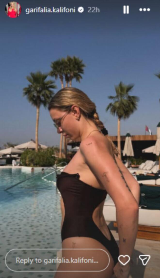 Γαρυφαλλιά Καληφώνη – Χρήστος Μάστορας: Ερωτευμένοι στο Ντουμπάι