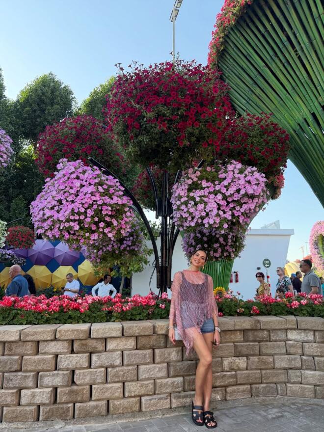 Σταματίνα Τσιμτσιλή: Ταξίδι στο Ντουμπάι με την οικογένειά της