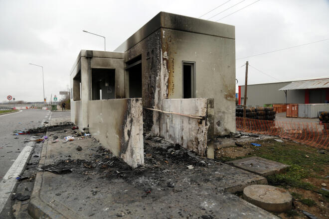 Εικόνα από το σημείο του τροχαίου στην Εθνική οδό Αθηνών - Λαμίας τον Φεβρουάριο του 2017 - Intimenews