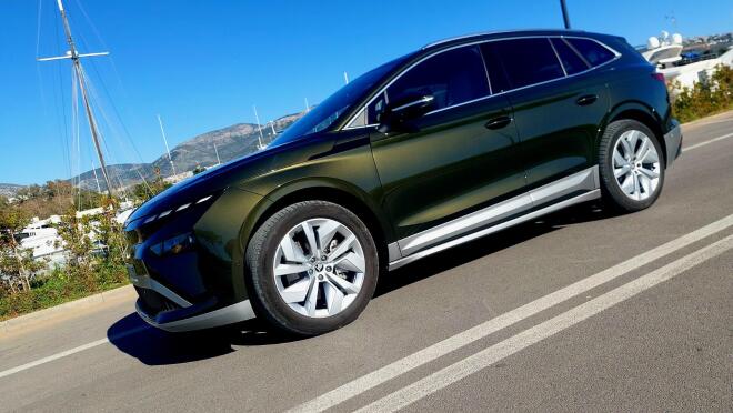 Οδηγούμε το νέο Skoda Enyaq 85