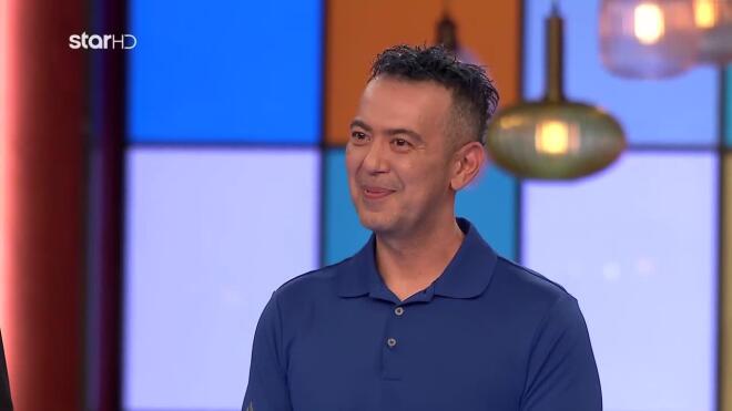 «Καλαμάρι “Pasta” με Tsuyu και αυγά σολομού».