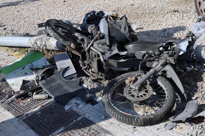 Από το τροχαίο προκλήθηκαν ζημιές σε επτά οχήματα - Eurokinissi