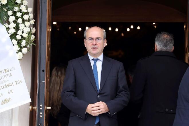 Η εξόδιος ακολουθία της δημοσιογράφου Αντιγόνης Πανέλλη