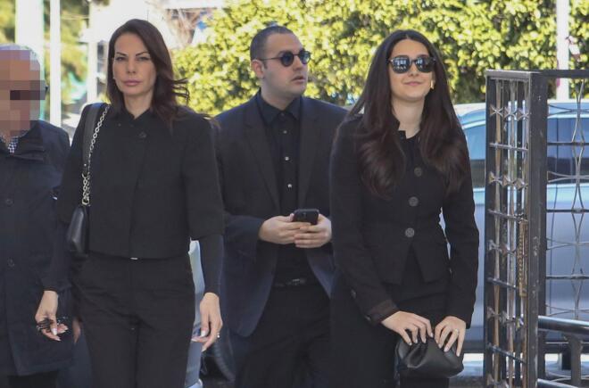 Εύη Βατίδου, Χρήστος και Μάιρα Κούγια στο ετήσιο μνημόσυνο του Αλέξη Κούγια