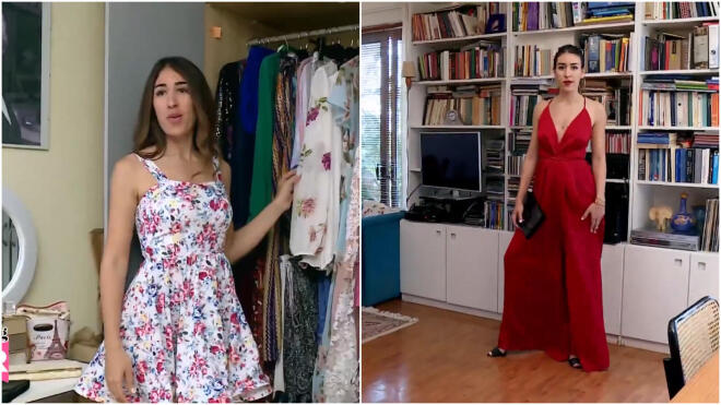 Αντιγόνη Μακρή: Το catwalk της «Ελένης» του Άγιου Έρωτα στο Shopping Star!