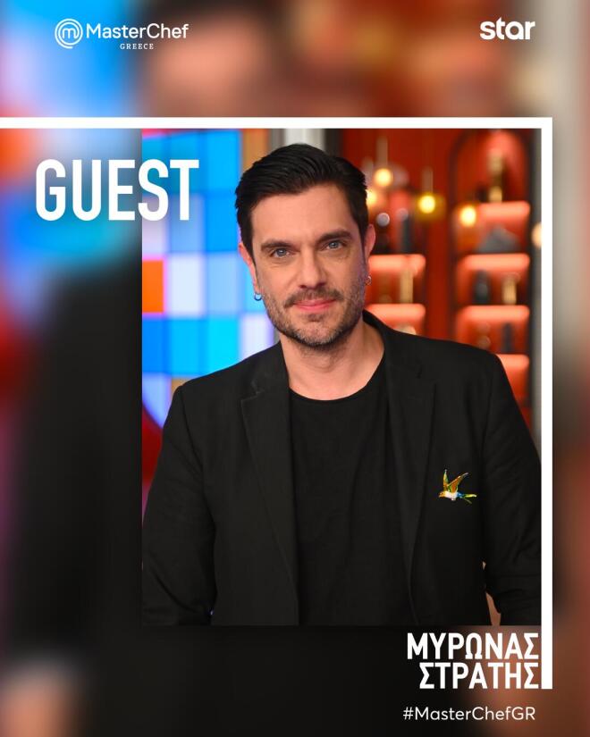 Ο Μύρωνας Στρατής ανοίγει την Εβδομάδα Τέχνης του MasterChef!