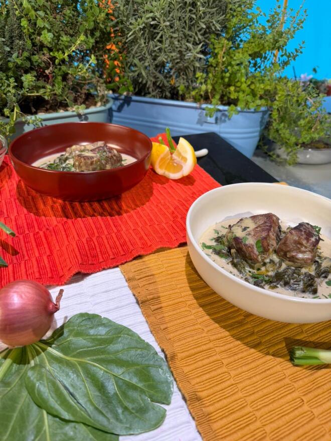 Εύκολη συνταγή για μοσχαράκι φρικασέ