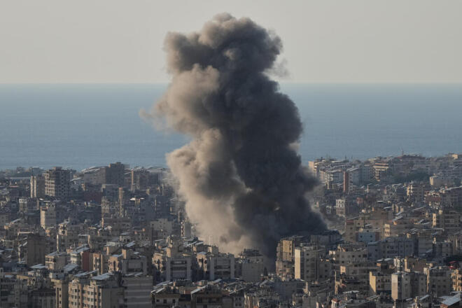 Βομβαρδισμός περιοχών της Βηρυτού από το Ισραήλ