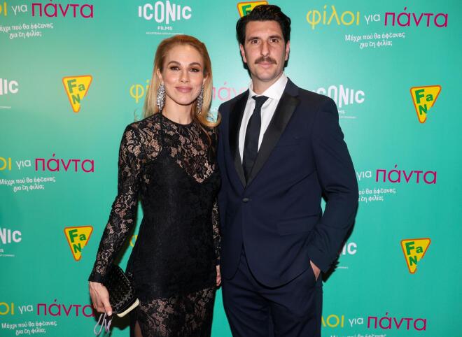 Ντορέττα: Με τον Γεροντιδάκη στην πρεμιέρα της νέας της ταινίας