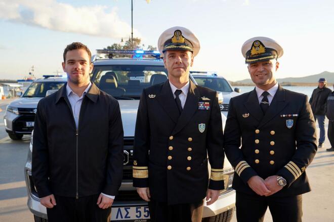 Δωρεά FOTON Tunland G7 στο λιμενικό Καρύστου