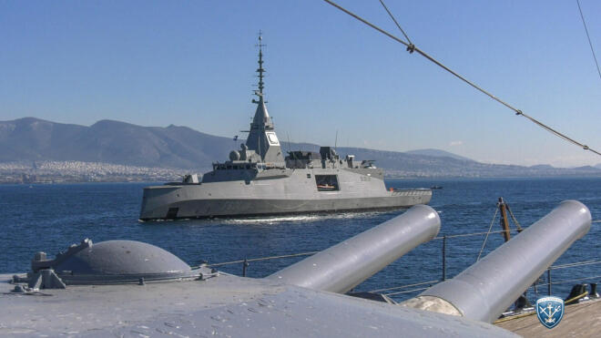 Η Φρεγάτα «Κίμων» πηγαίνει στην Κύπρο για να ενισχύσει την άμυνα του νησιού - Eurokinissi