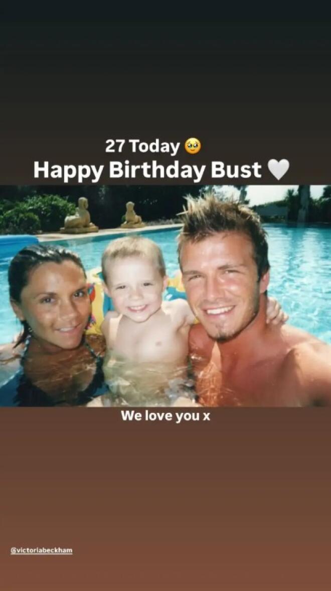 Ντέιβιντ – Βικτόρια Μπέκαμ: Παρά τη ρήξη ευχήθηκαν στον γιο τους δημόσια