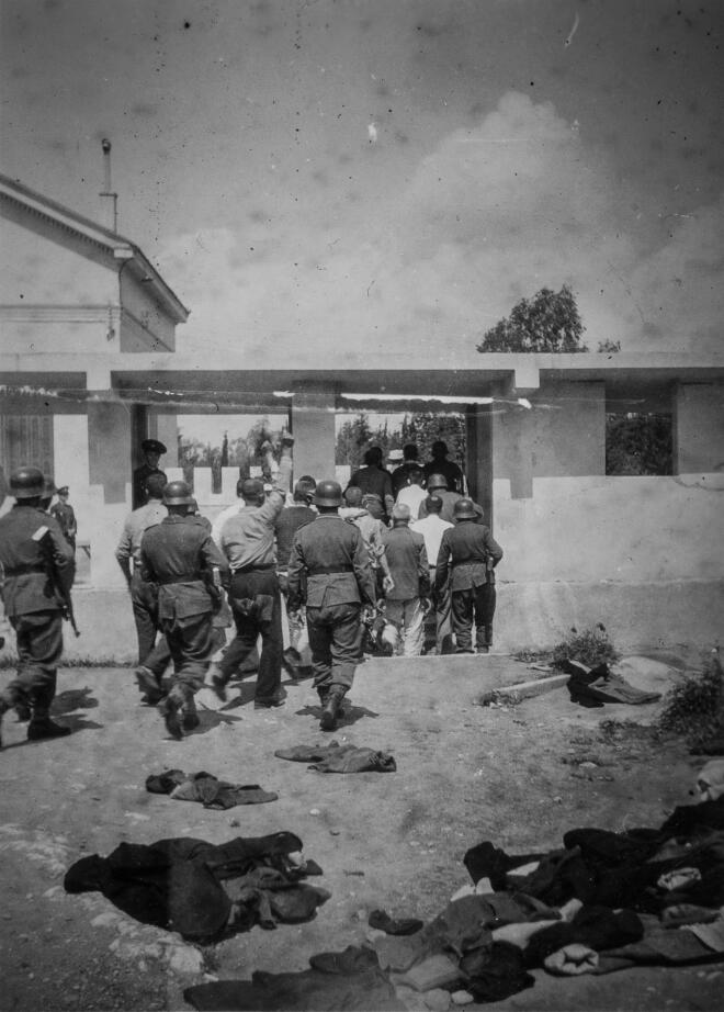 Εκτέλεση αγωνιστών στην Καισαριανή