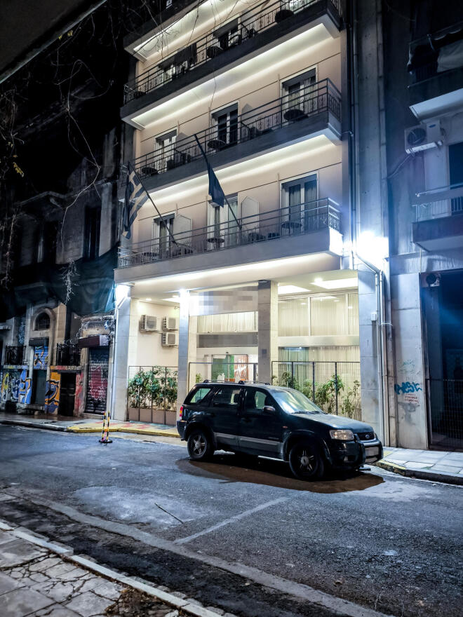 To ξενοδοχείο στην Ομόνοια, όπου διέμενε ο 15χρονος μαθητής από τη Γαλλία με τους συμμαθητές του - Eurokinissi