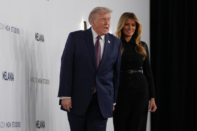 Ο Ντόναλντ και η Μελάνια Τραμπ