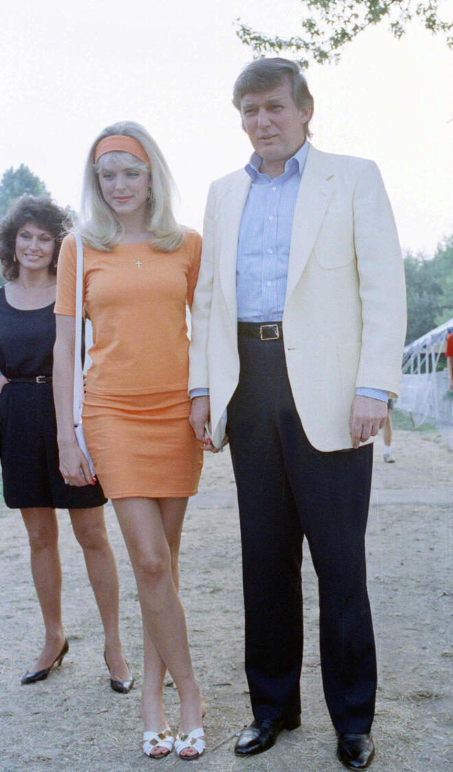 Ο Τραμπ και η δεύτερή του σύζυγός 