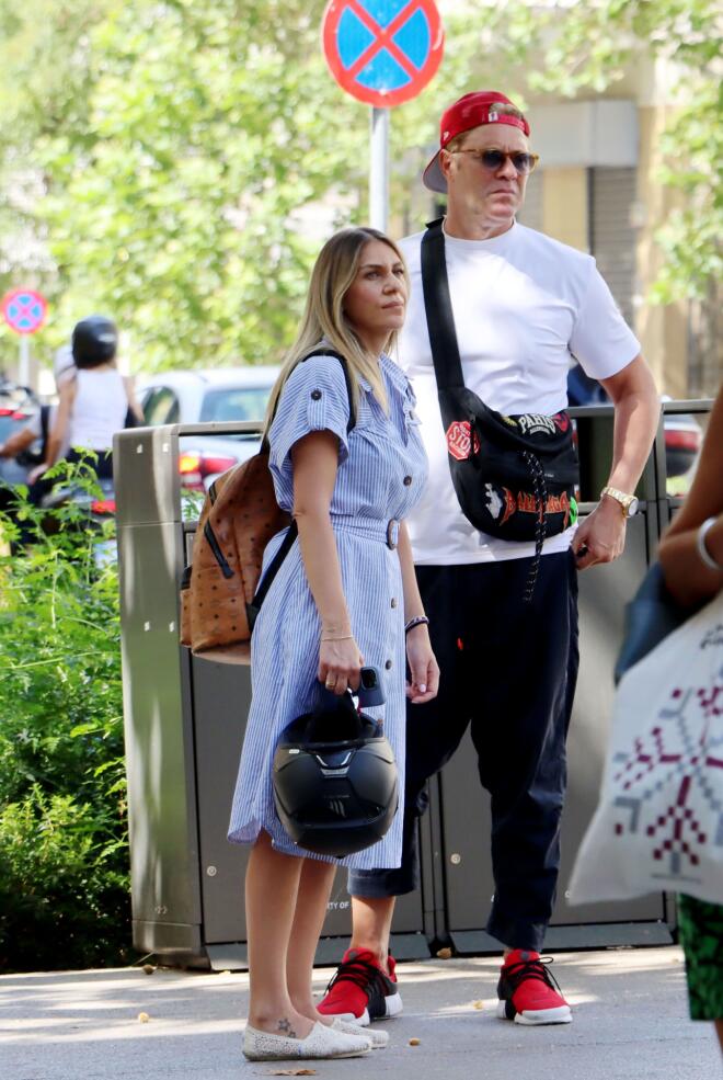 Κατερίνα Γκιουζέλη- Χρήστος Χολίδης, τον Οκτώβριο του 2024/ NDΡ