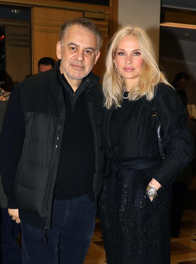 Η Μαρί Κωνσταντάτου με τον πρώην σύζυγό της, Γιάννη Κεντ