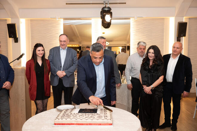 Ο Γαλάνης Μιχόπουλος έκοψε την πίτα 