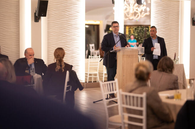 Η Ένωση Ιδιοκτητών Kτημάτων Εκδηλώσεων και Catering έκοψε την πίτα της