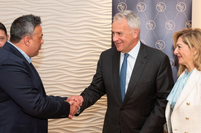 Γαλάνης Μιχόπουλος και Μάκης Βορίδης 