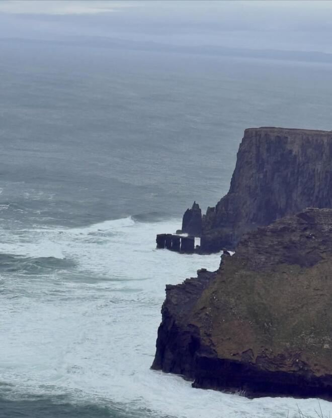 Ελένη Μενεγάκη: Νέες φωτογραφίες από το ταξίδι της στην Ιρλανδία
