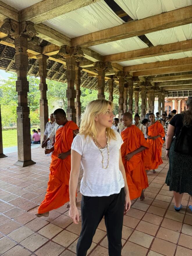 Σμαράγδα Καρύδη: Ευτυχισμένη στον Ινδικό Ωκεανό