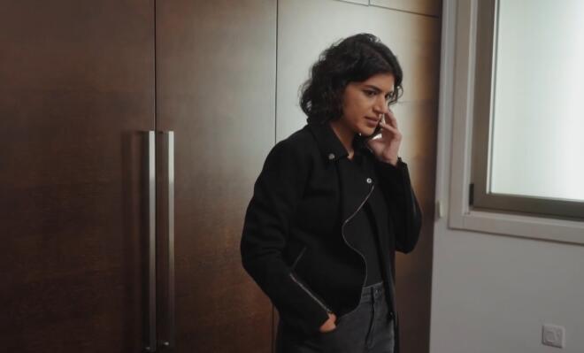 H Στεφανία Καλομοίρη στον ρόλο της Χριστιάνας στη Γη της Ελιάς