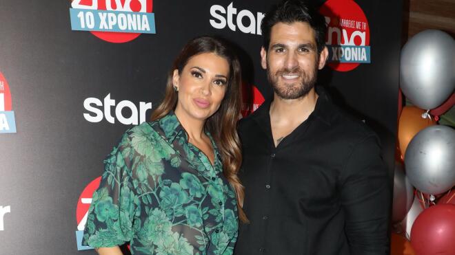 Η Ελένη Χατζίδου και ο Ετεοκλής Παύλου / Φωτογραφία: NDP