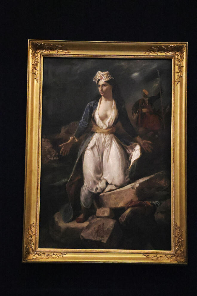 «Η Ελλάδα στα ερείπια του Μεσολογγίου» Ντελακρουά 5