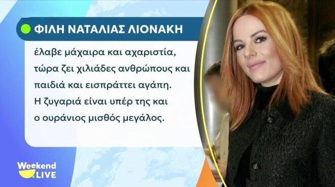 Ναταλία Λιονάκη: «Πόσα παιδάκια θα καταφέρουμε να σώσουμε με αυτά τα λεφτά»