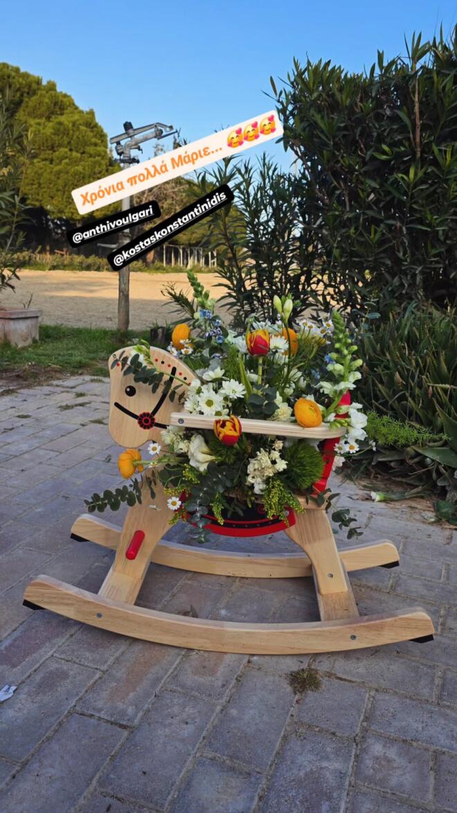 Ανθή Βούλγαρη: Το πάρτι για τα πρώτα γενέθλια του γιου της!