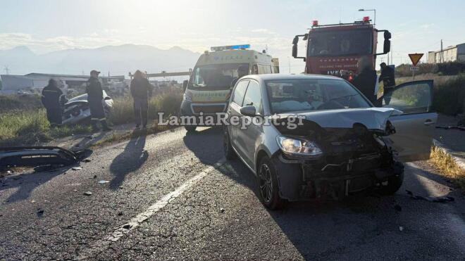 Τροχαίο στη Λαμία 