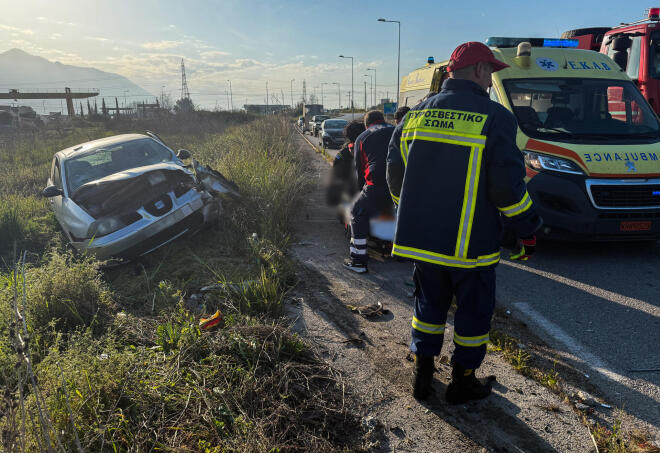 Σφοδρό τροχαίο στη Λαμία